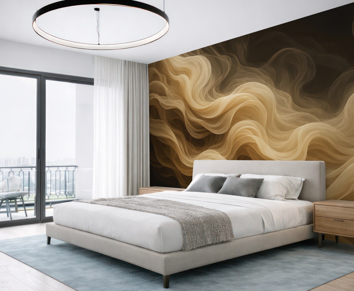 Fototapeta Abstrakcyjne smugi dymu.