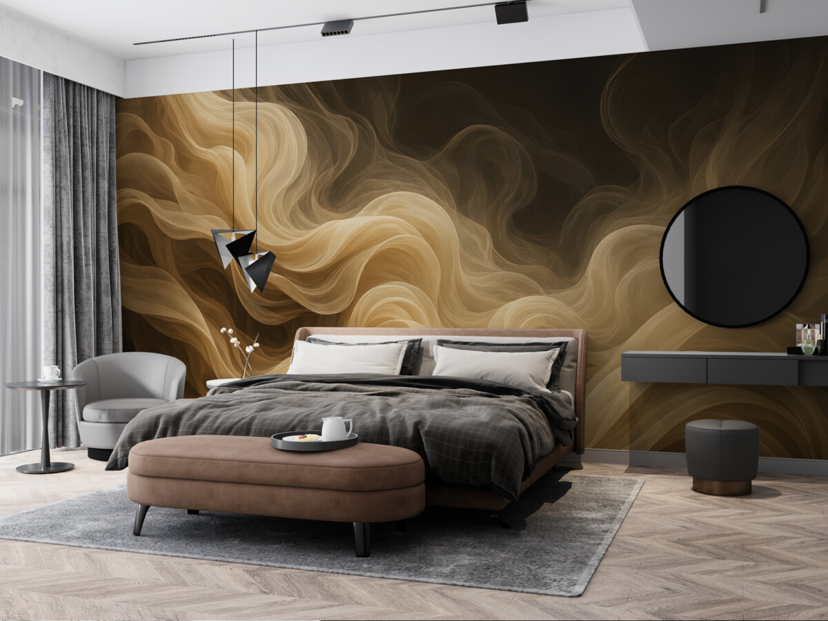 Fototapeta Abstrakcyjne smugi dymu.