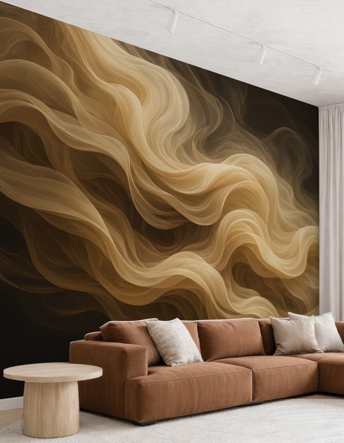 Fototapeta Abstrakcyjne smugi dymu.