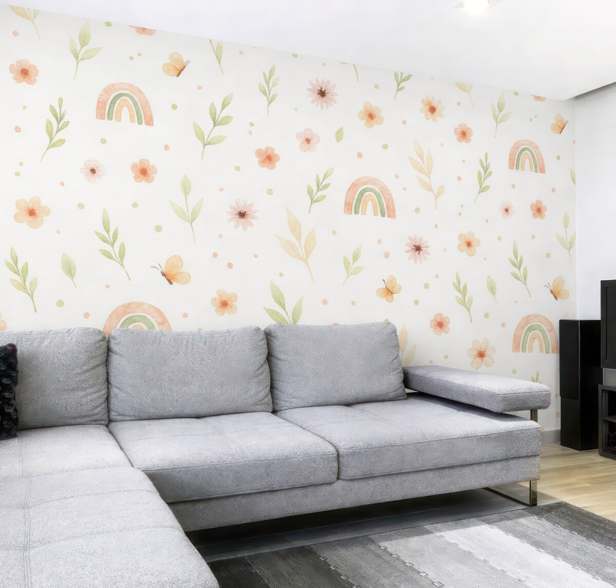 Fototapeta Akwarelowy rysunek dla maluchów.