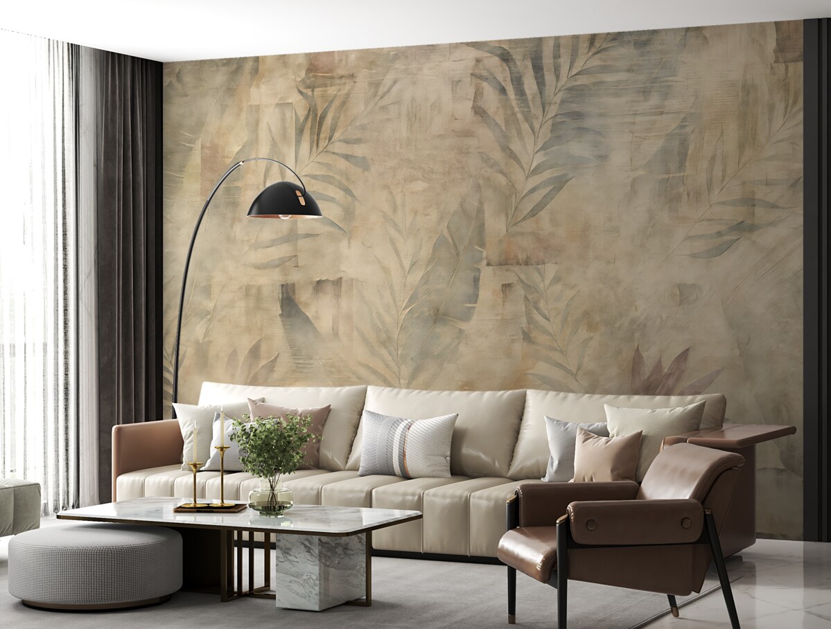 Fototapeta Akwarela tropikalne strych.