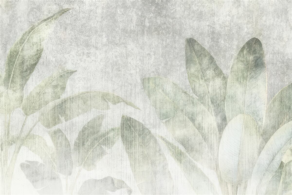 Fototapeta Palmy tropikalne w stylu loftowym.