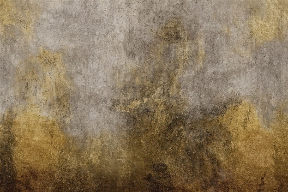 Fototapeta Zardzewiały betonowy płot.