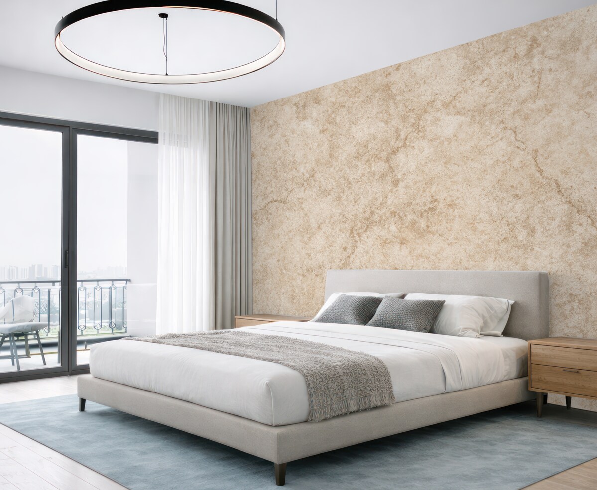 Fototapeta Beżowa mur betonowy.