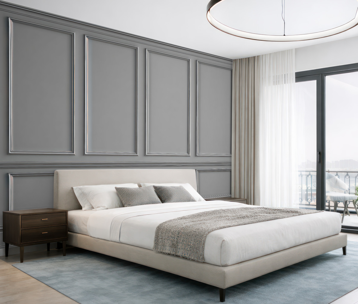 Fototapeta Panele ozdobne.