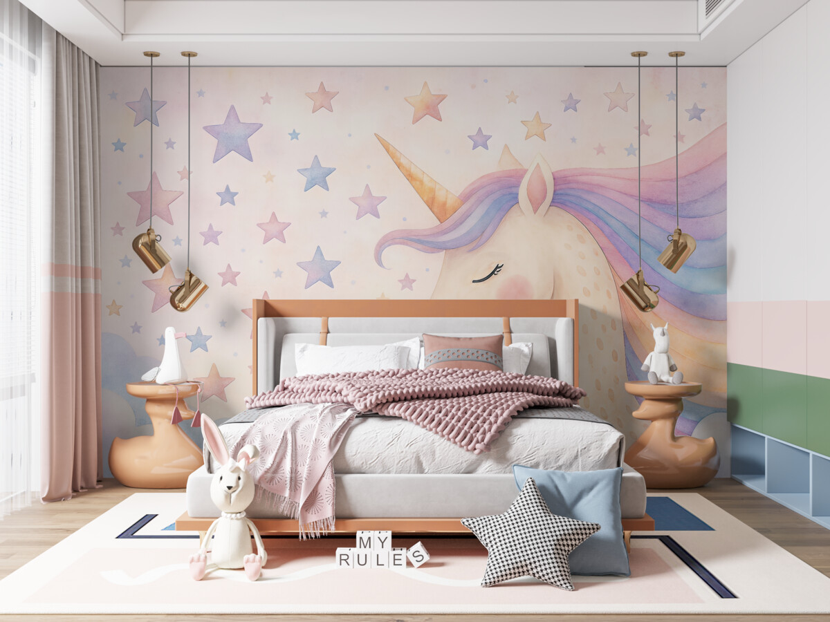 Fototapeta Jednorożec.