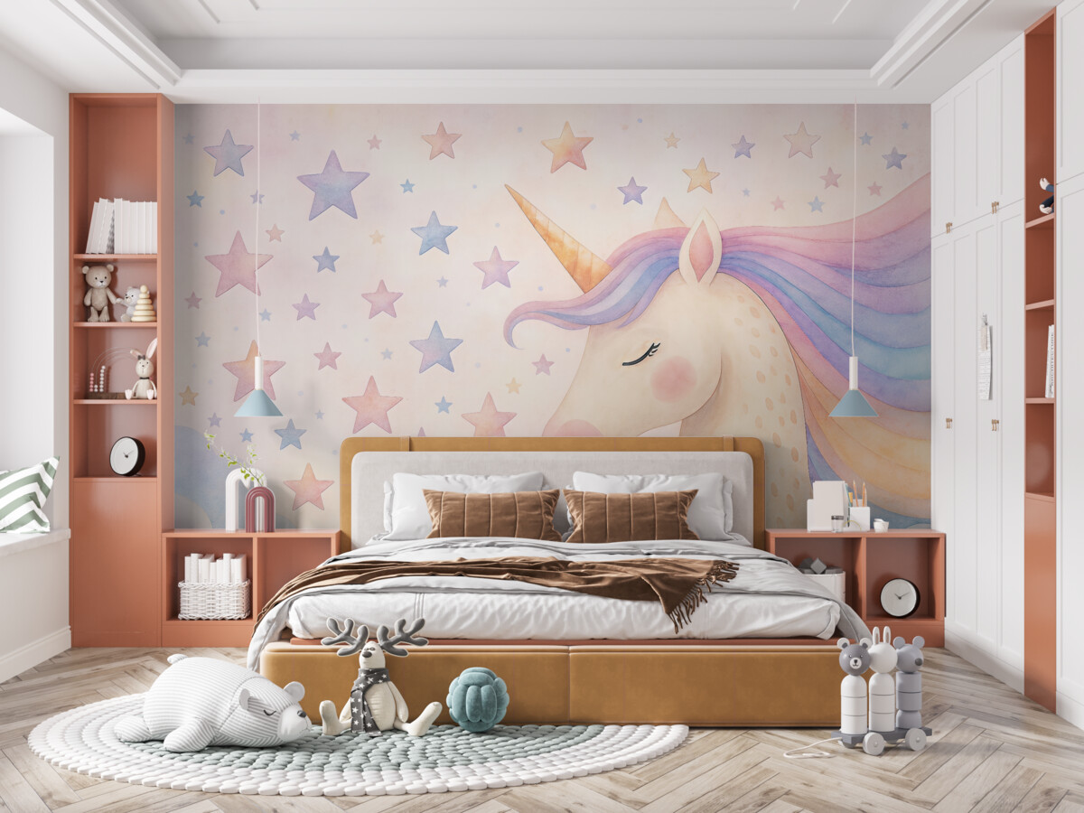 Fototapeta Jednorożec.