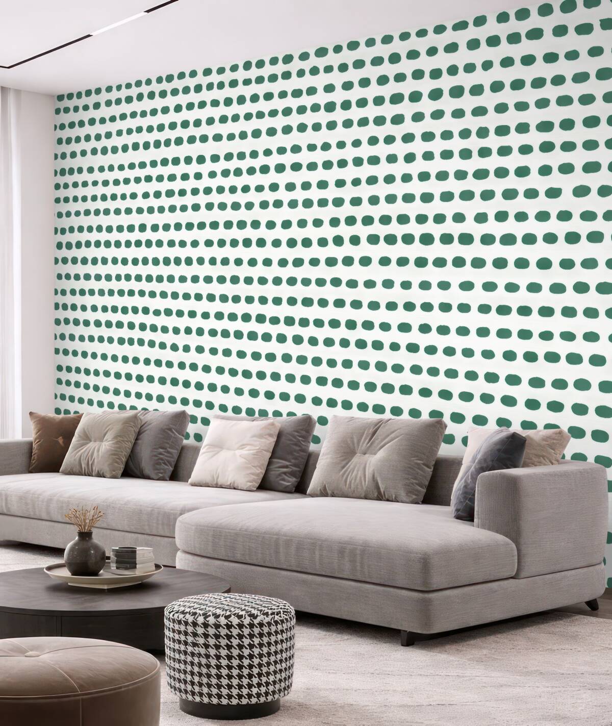 Fototapeta Wzory o strukturze w uspokajających kolorach.