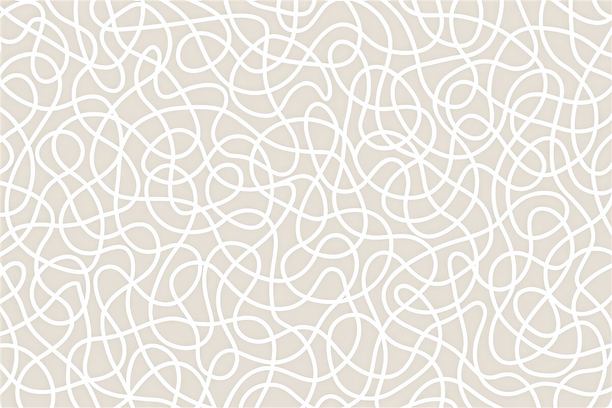 Fototapeta Styl boho w modnych liniach, minimalizm w odcieniach beżu.