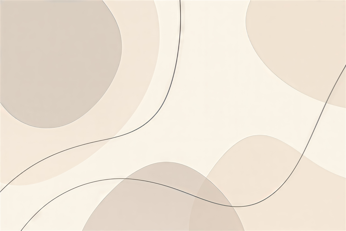 Fototapeta Stylowe beżowe abstrakcyjne płaszczyzny kolorów z gradientowymi paskami.