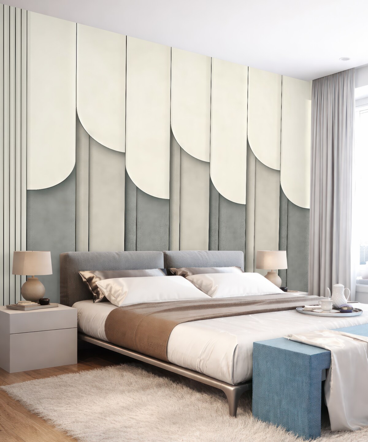 Fototapeta Panele ozdobne.