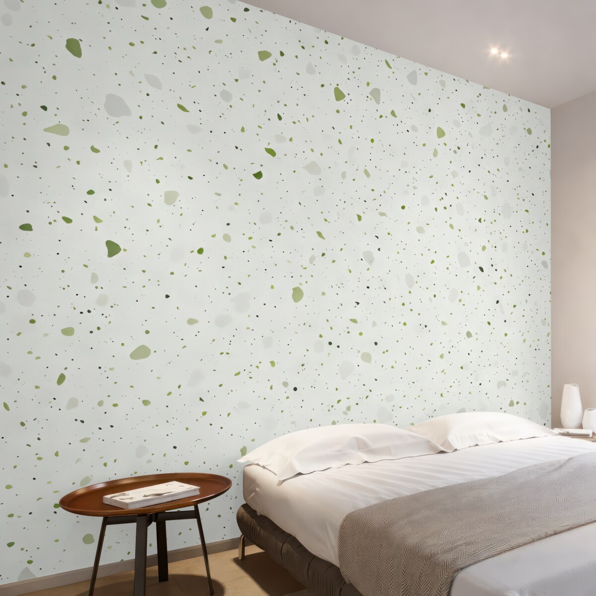 Fototapeta Powierzchnia o fakturze z zielonymi akcentami.