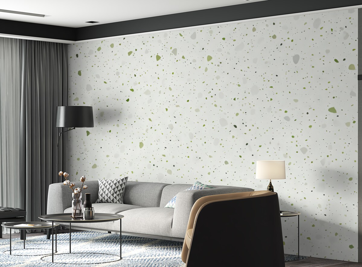 Fototapeta Powierzchnia o fakturze z zielonymi akcentami.