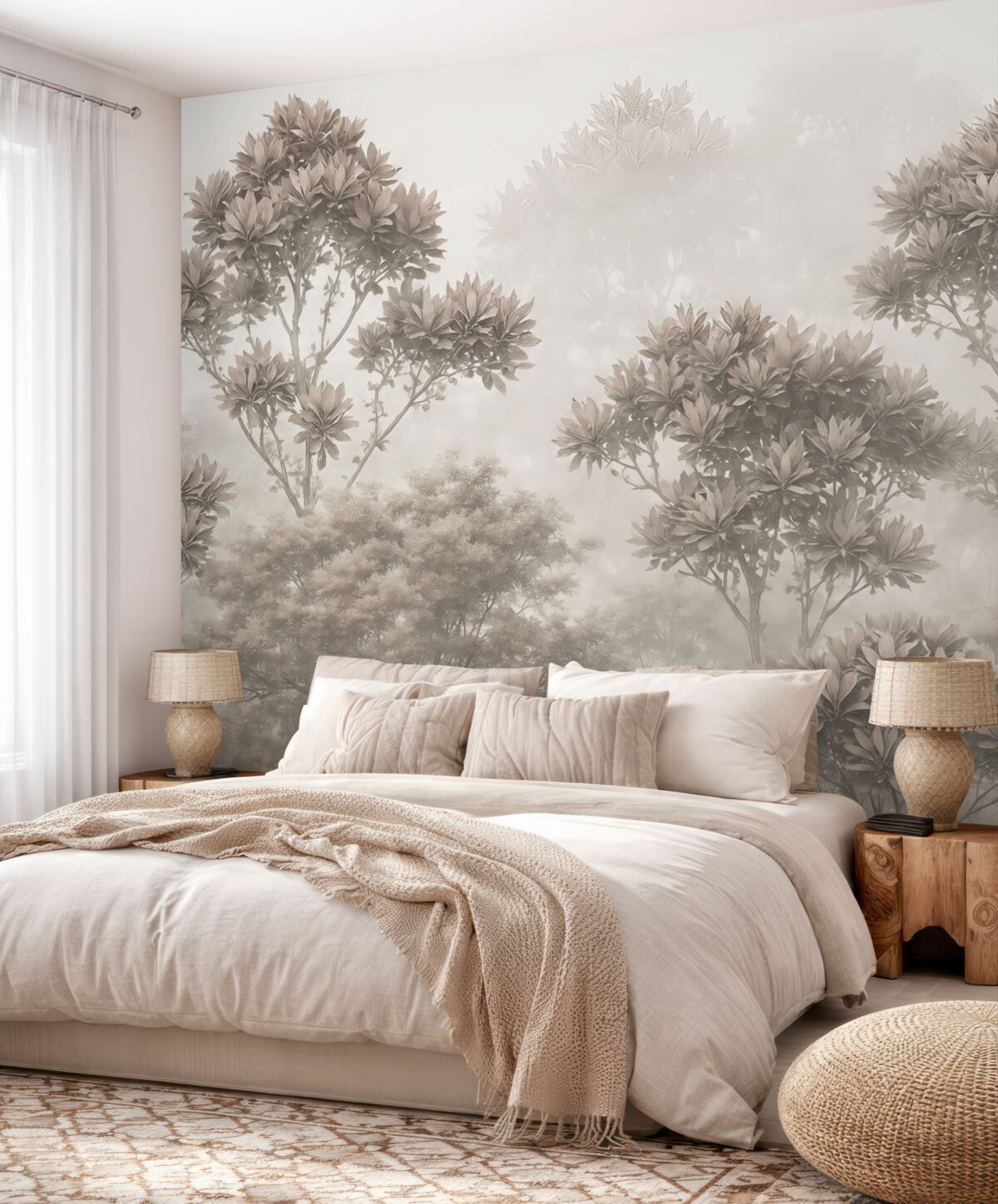 Fototapeta Wzór na tapetę Rainforest.