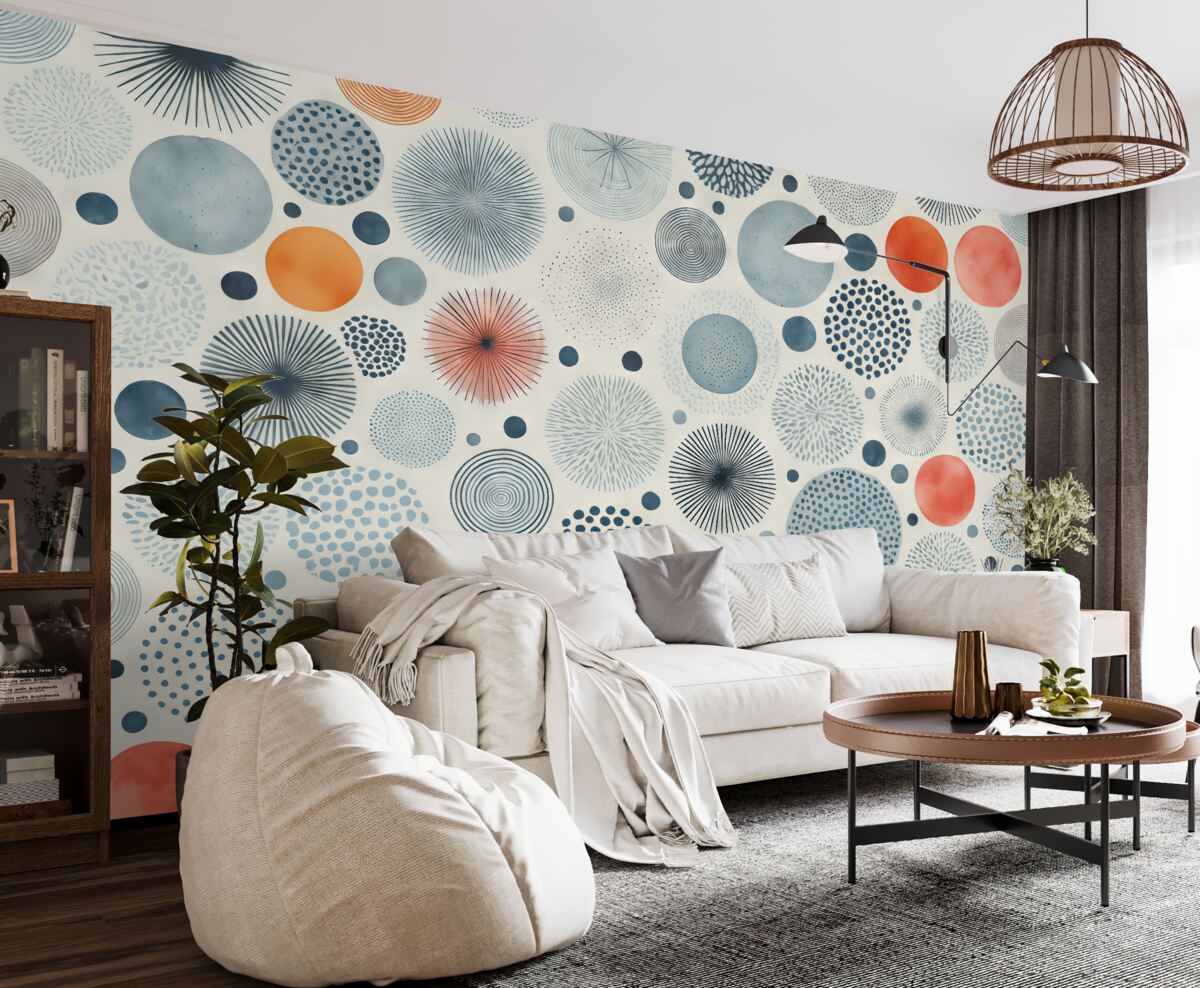 Fototapeta Abstrakcyjne okręgi.