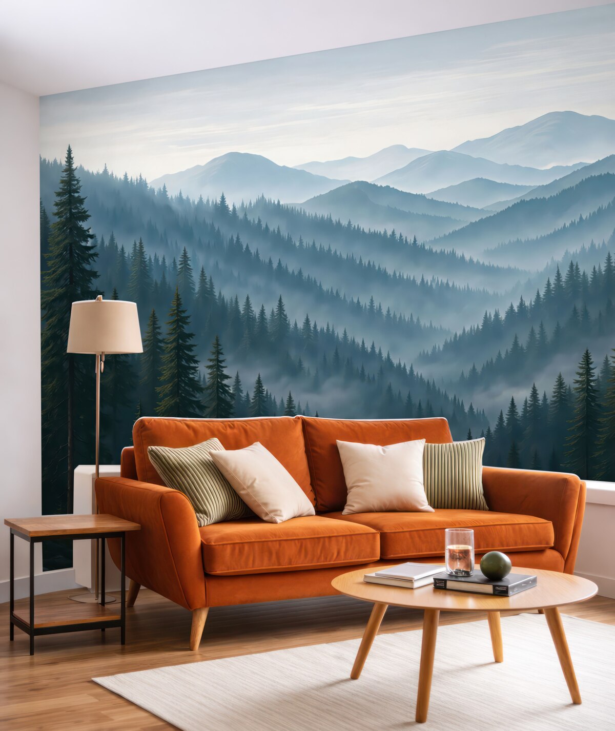 Fototapeta Góry z lasem