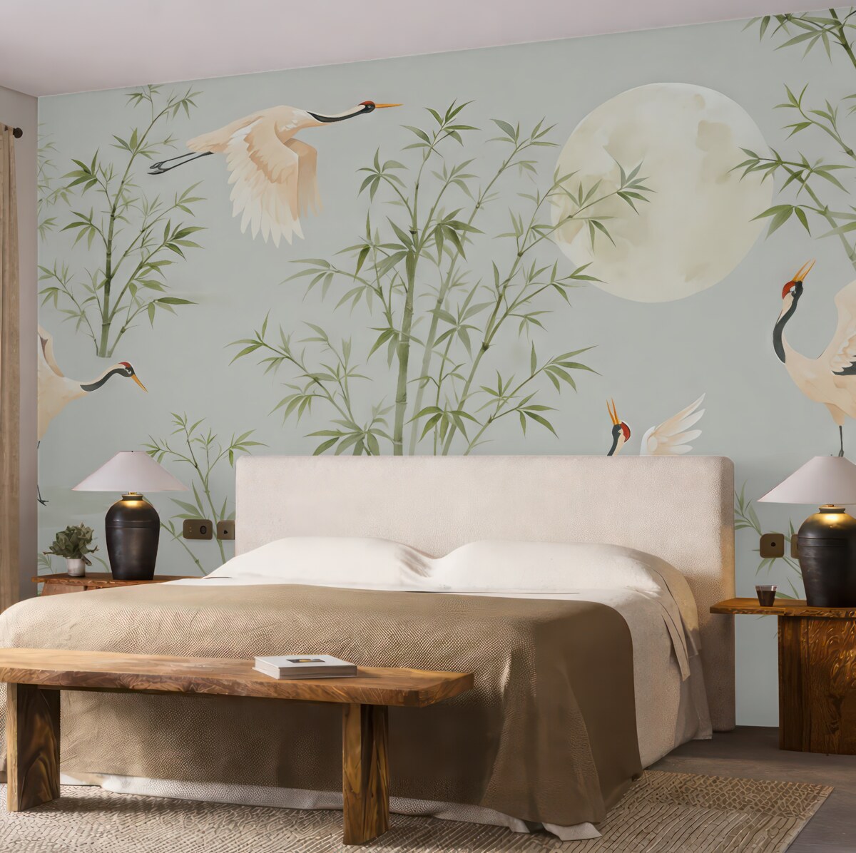 Fototapeta Styl japoński z bambusem można trzeba zmienić na Koncepcja japońska z bambusem.