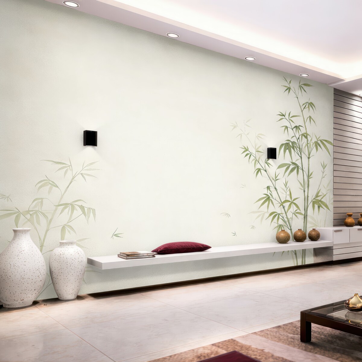 Fototapeta Subtelne liście odpoczywające w ciszy.