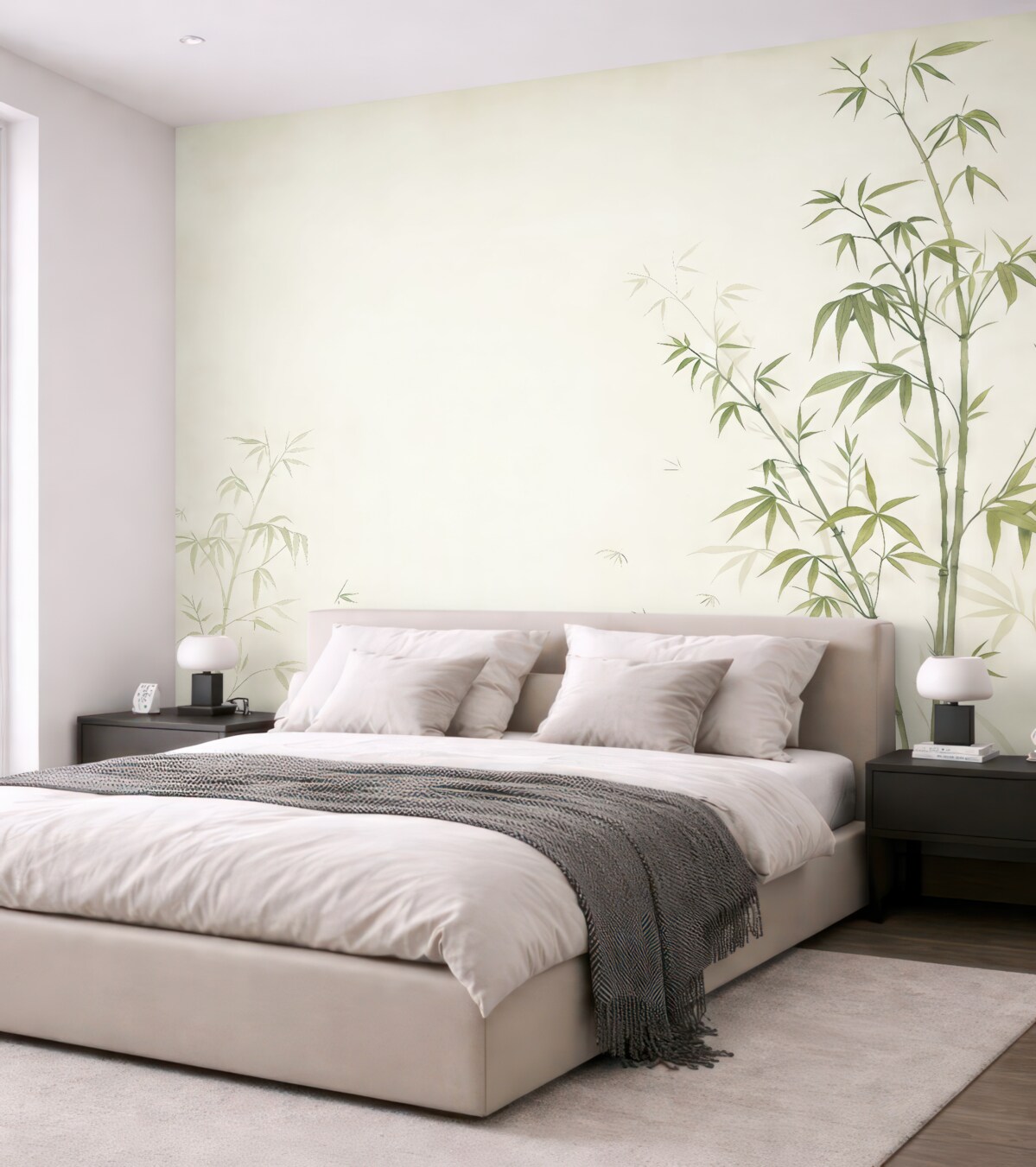 Fototapeta Subtelne liście odpoczywające w ciszy.