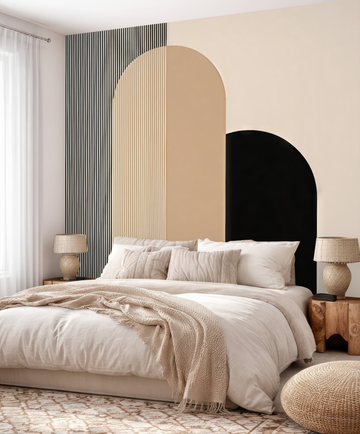 Fototapeta Abstrakcja z liniami.