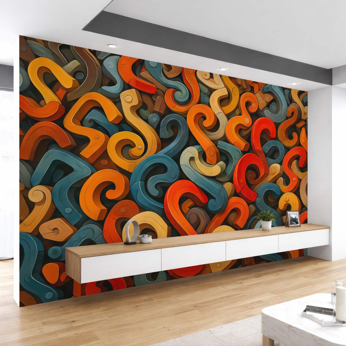 Fototapeta Symbole oraz abstrakcyjne znaki.