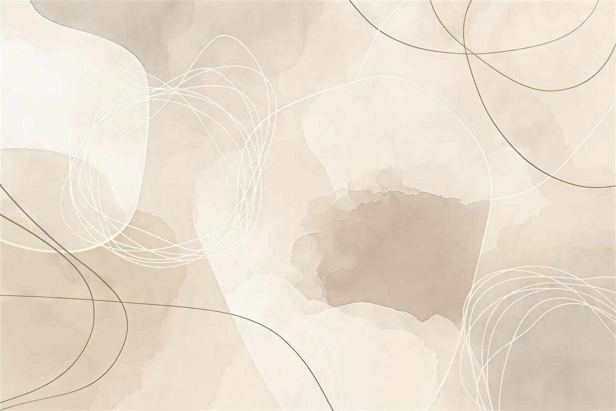 Fototapeta Abstrakcyjne formy w stonowanych kolorach.