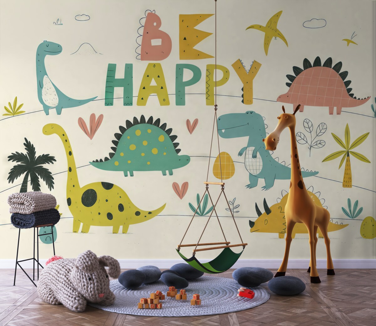 Fototapeta Wędrówki z dinozaurami dają zupełną radość.