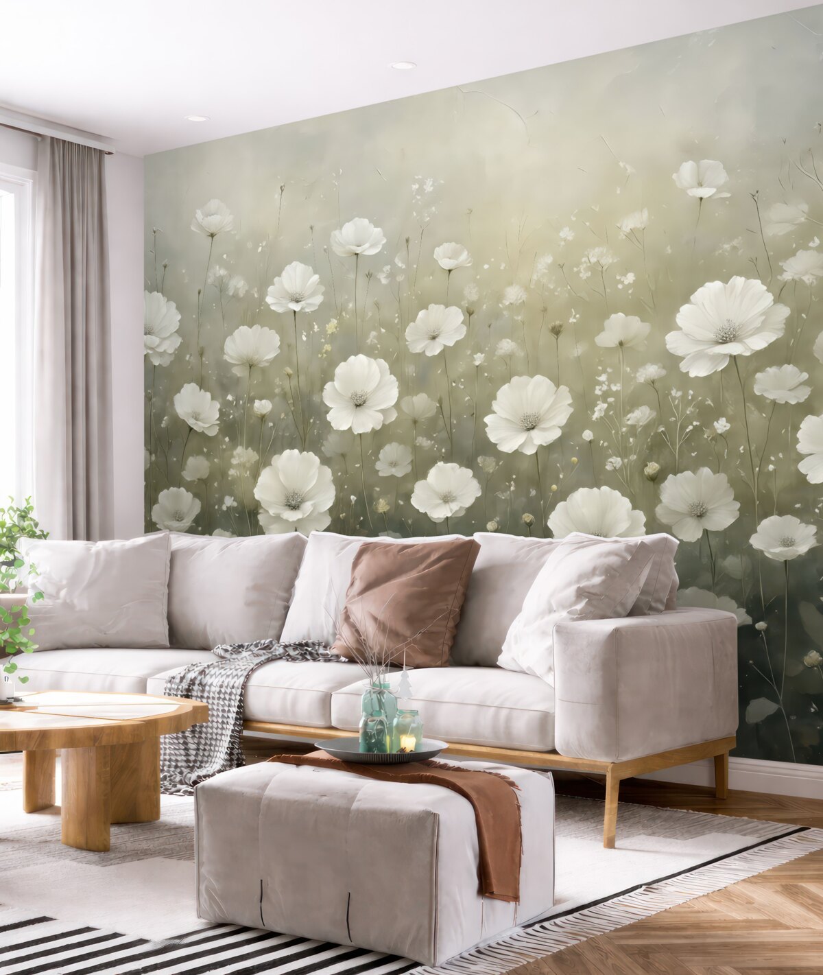 Fototapeta Łąka dzikich kwiatów