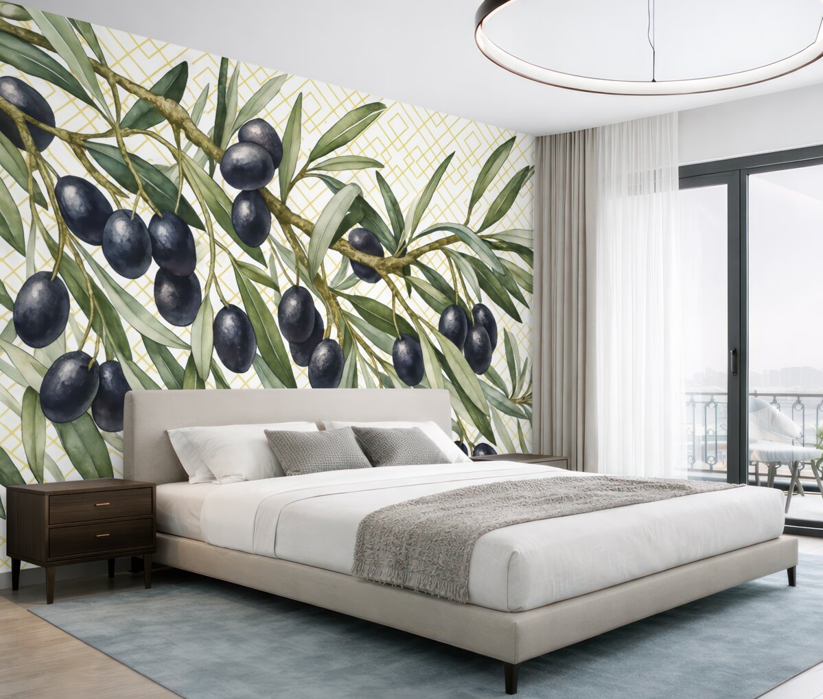 Fototapeta Oliwna gałązka