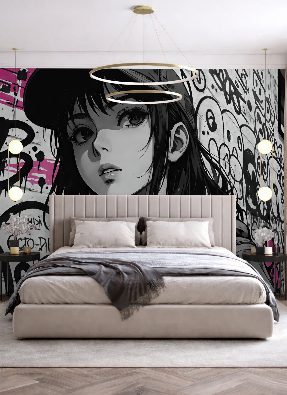 Fototapeta Anime bohaterka.