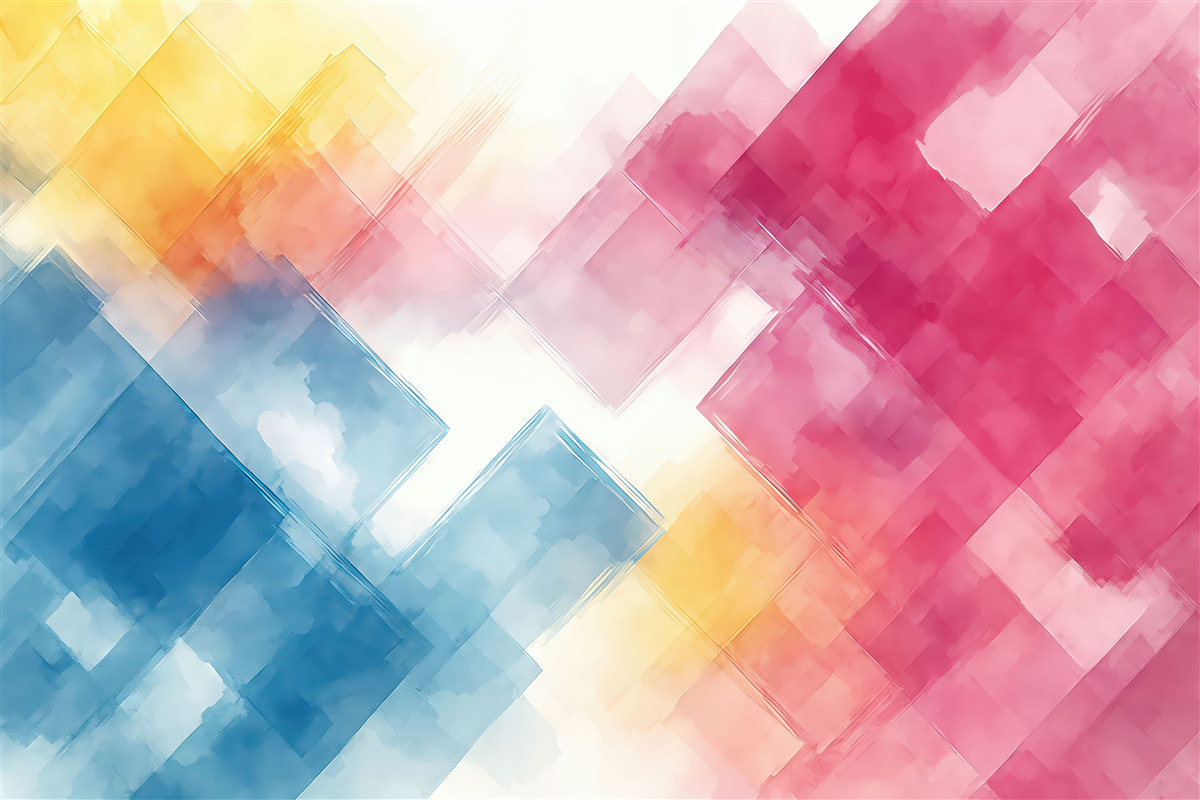 Fototapeta Kolorowe plamy.