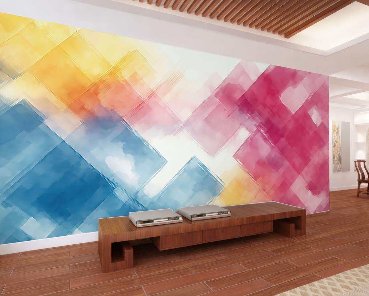 Fototapeta Kolorowe plamy.