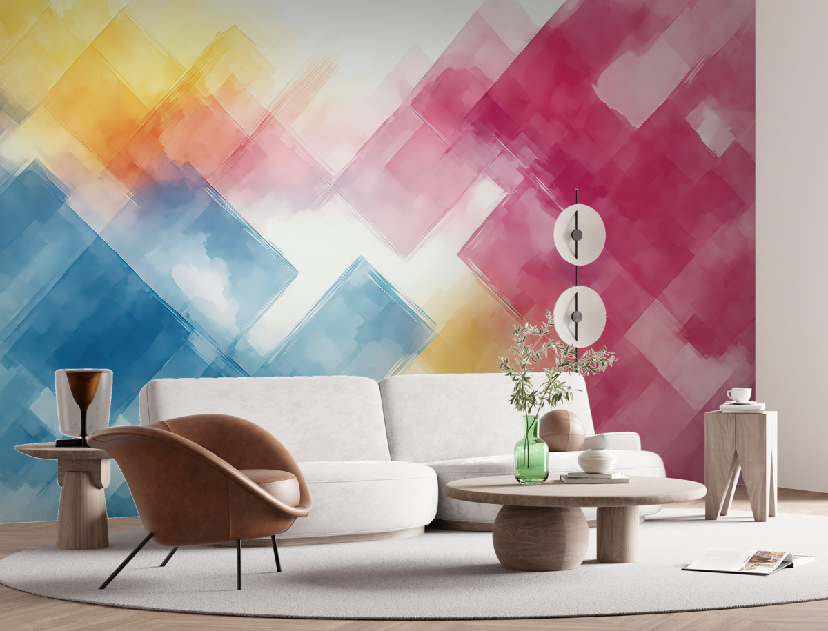 Fototapeta Kolorowe plamy.