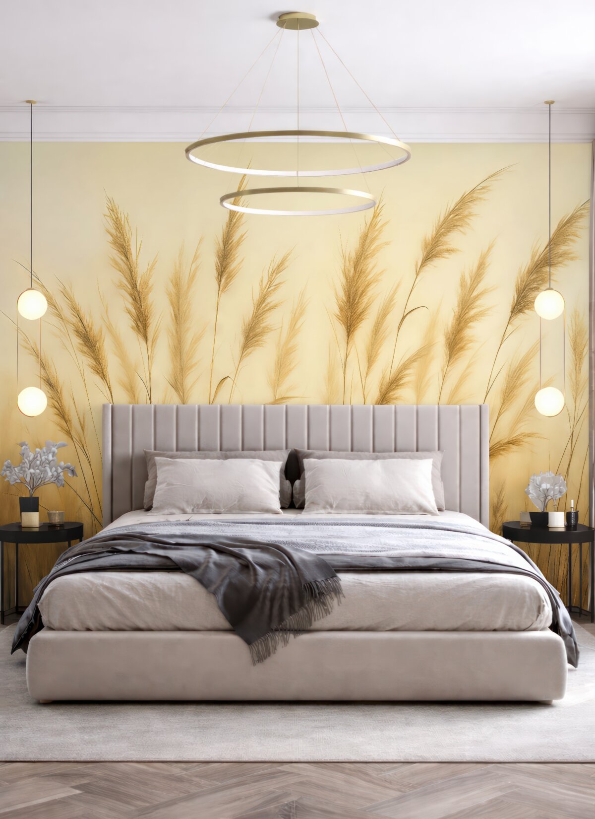 Fototapeta Wyschnięte trzciny.