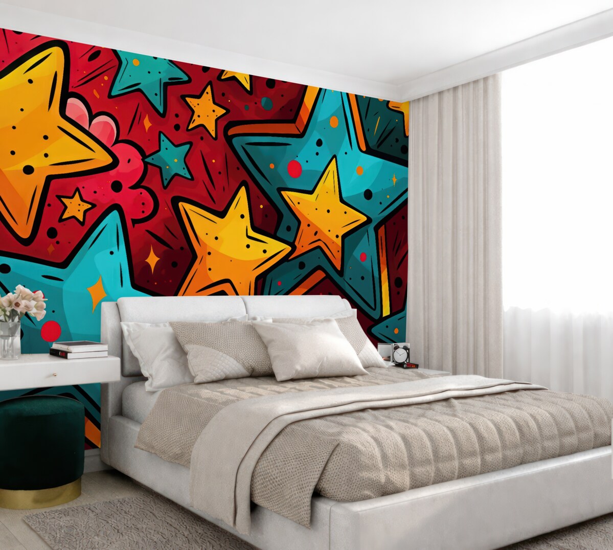 Fototapeta Proszę podać konkretne zdania dotyczące graffiti, które chciałbyś, abym sparafrazował.