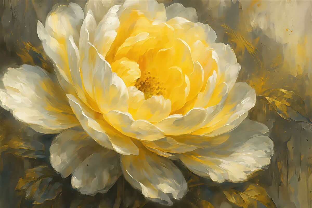 Fototapeta Roślina w stylu retro.