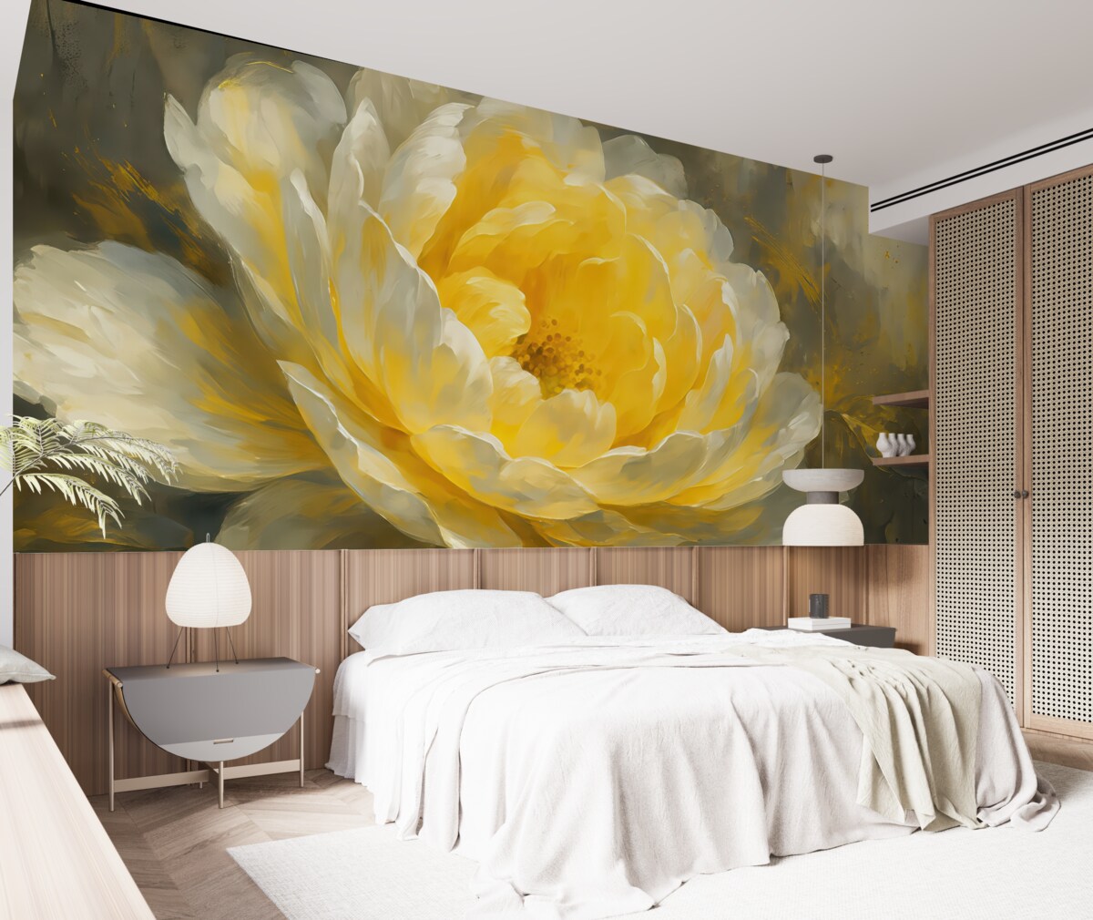 Fototapeta Roślina w stylu retro.