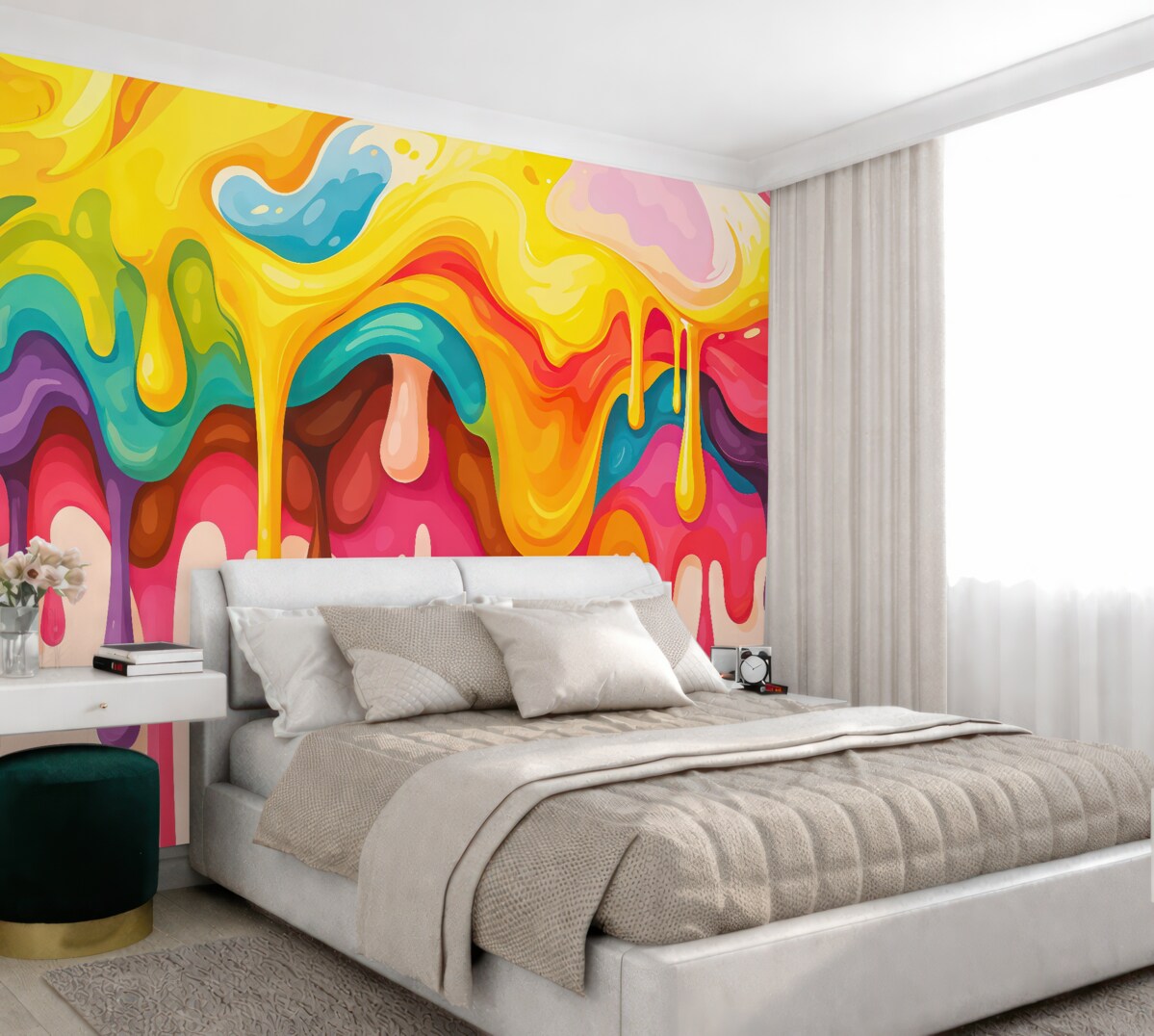 Fototapeta Wielobarwna glazura.