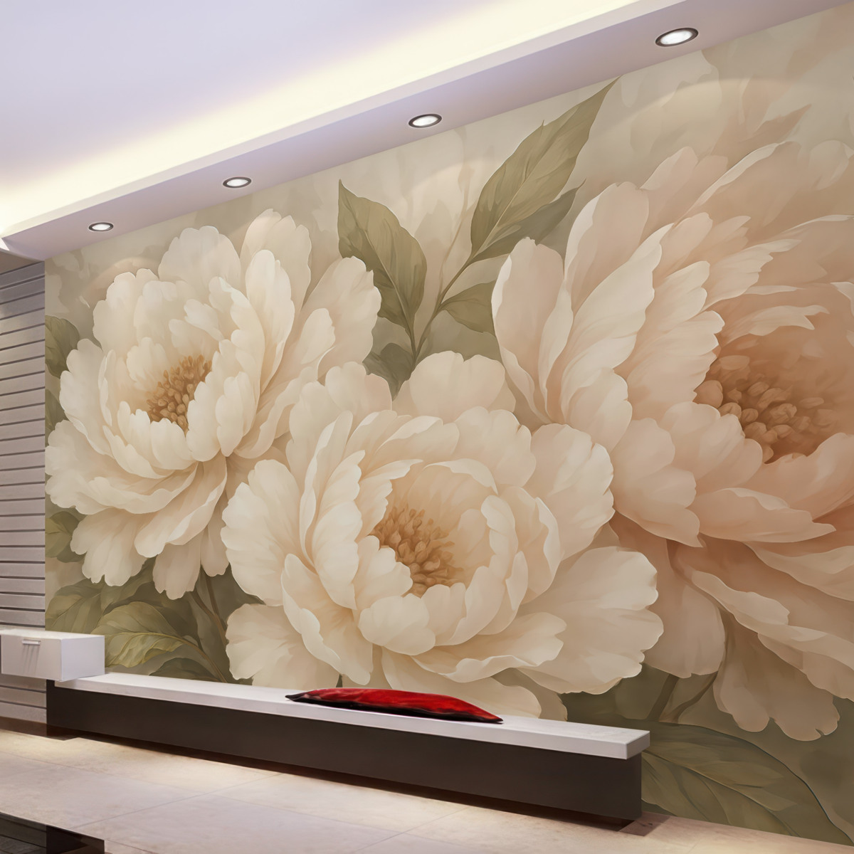 Fototapeta Kwiaty w stylu vintage.