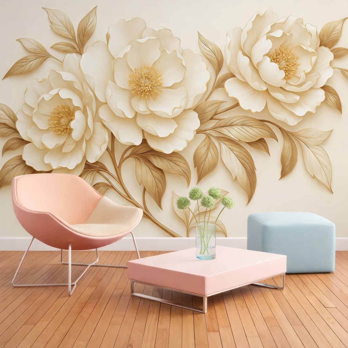 Fototapeta Rośliny z brązowymi liśćmi.