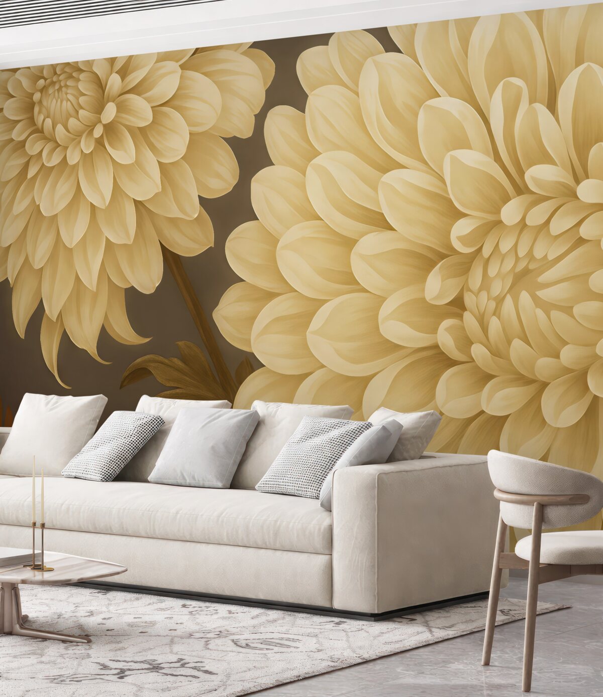 Fototapeta Ogromne dalie.