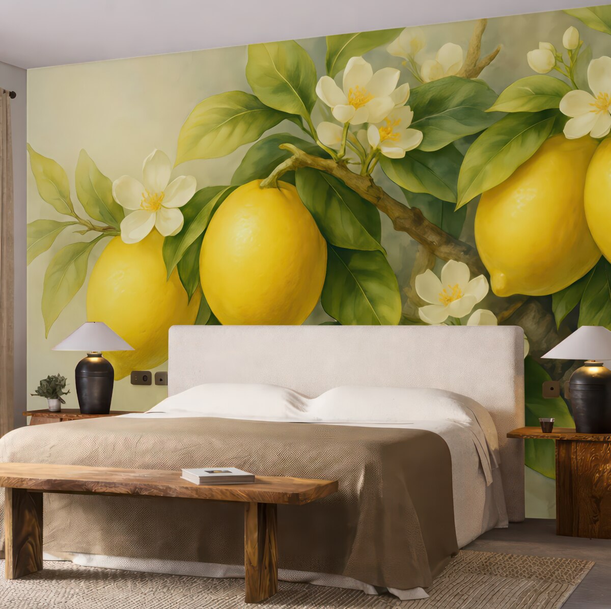 Fototapeta Proszę podać konkretne zdania dotyczące cytryn, które chciałbyś, abym sparafrazował.