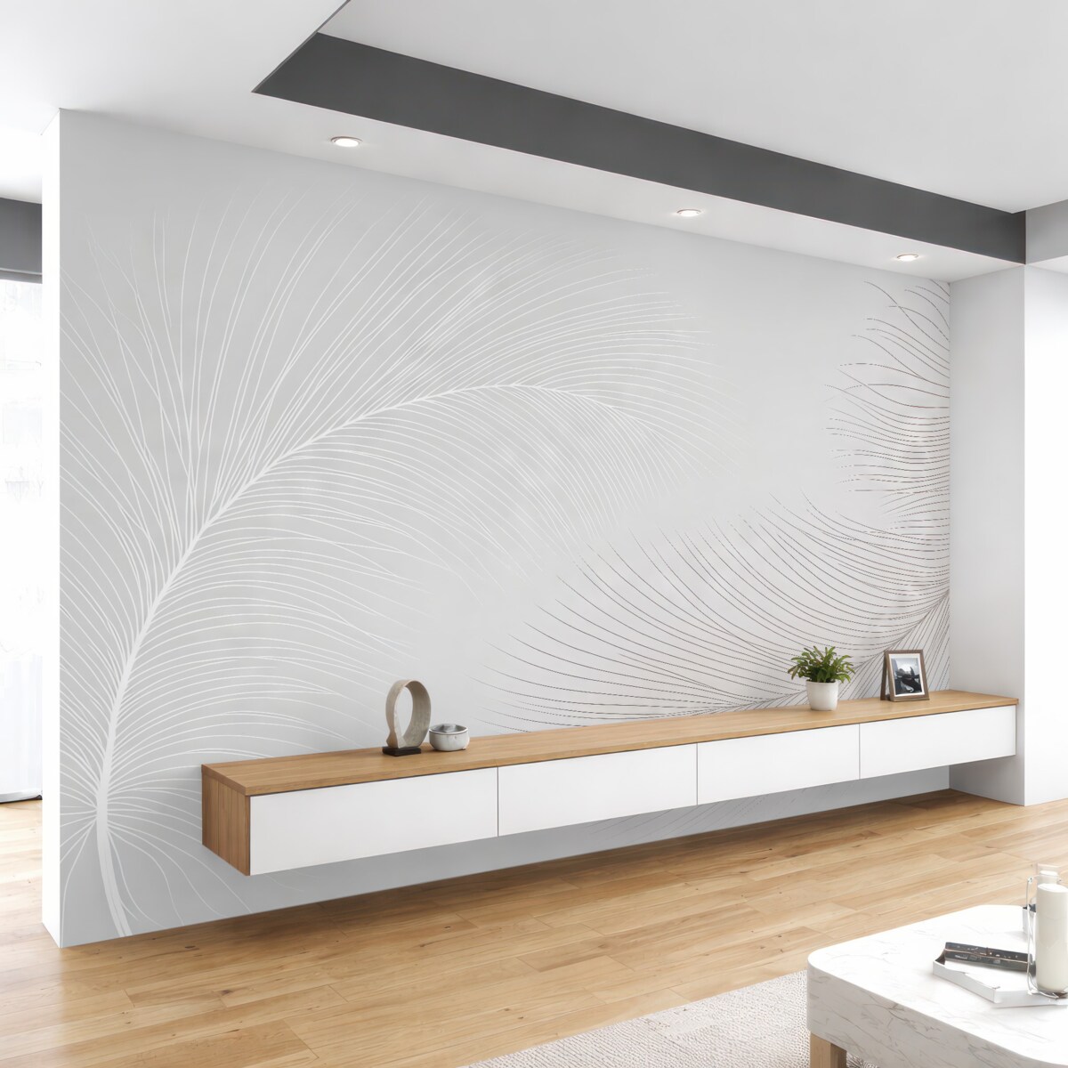 Fototapeta Subtelne piórka.