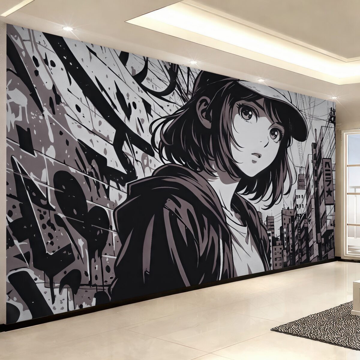 Fototapeta Kobieta z anime