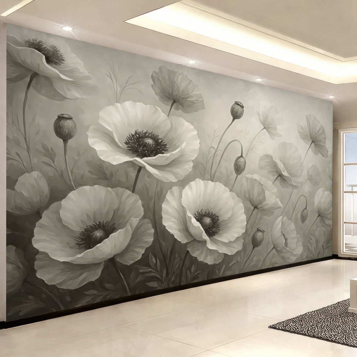 Fototapeta Kwiaty w delikatnych odcieniach.