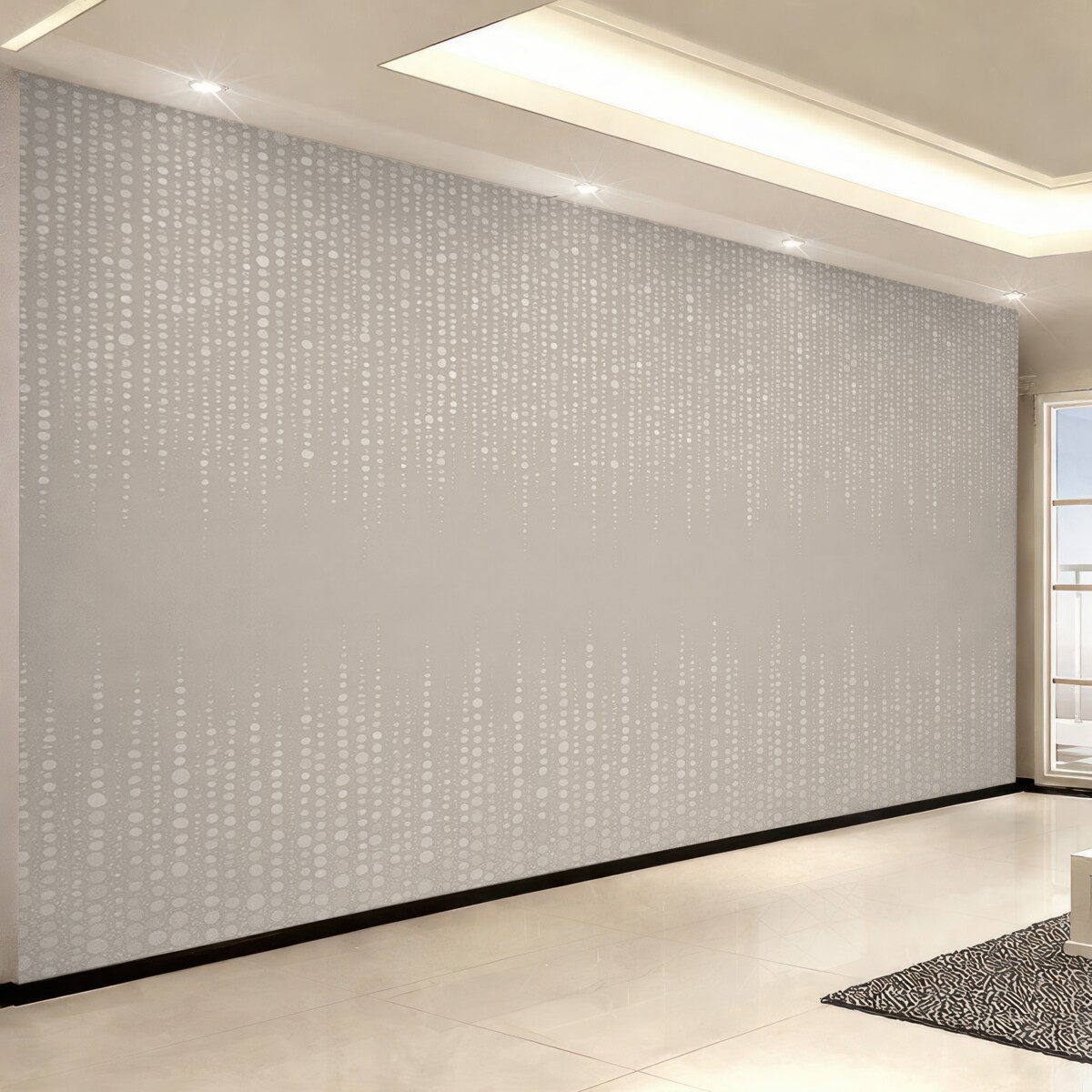 Fototapeta Eleganckie minimalistyczne koraliki.