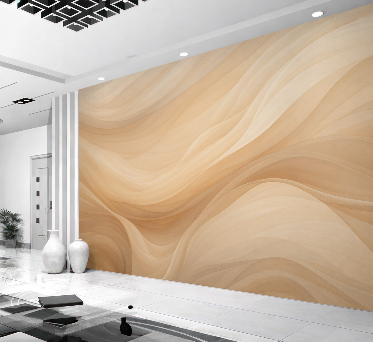 Fototapeta Subtelne beżowe tło.