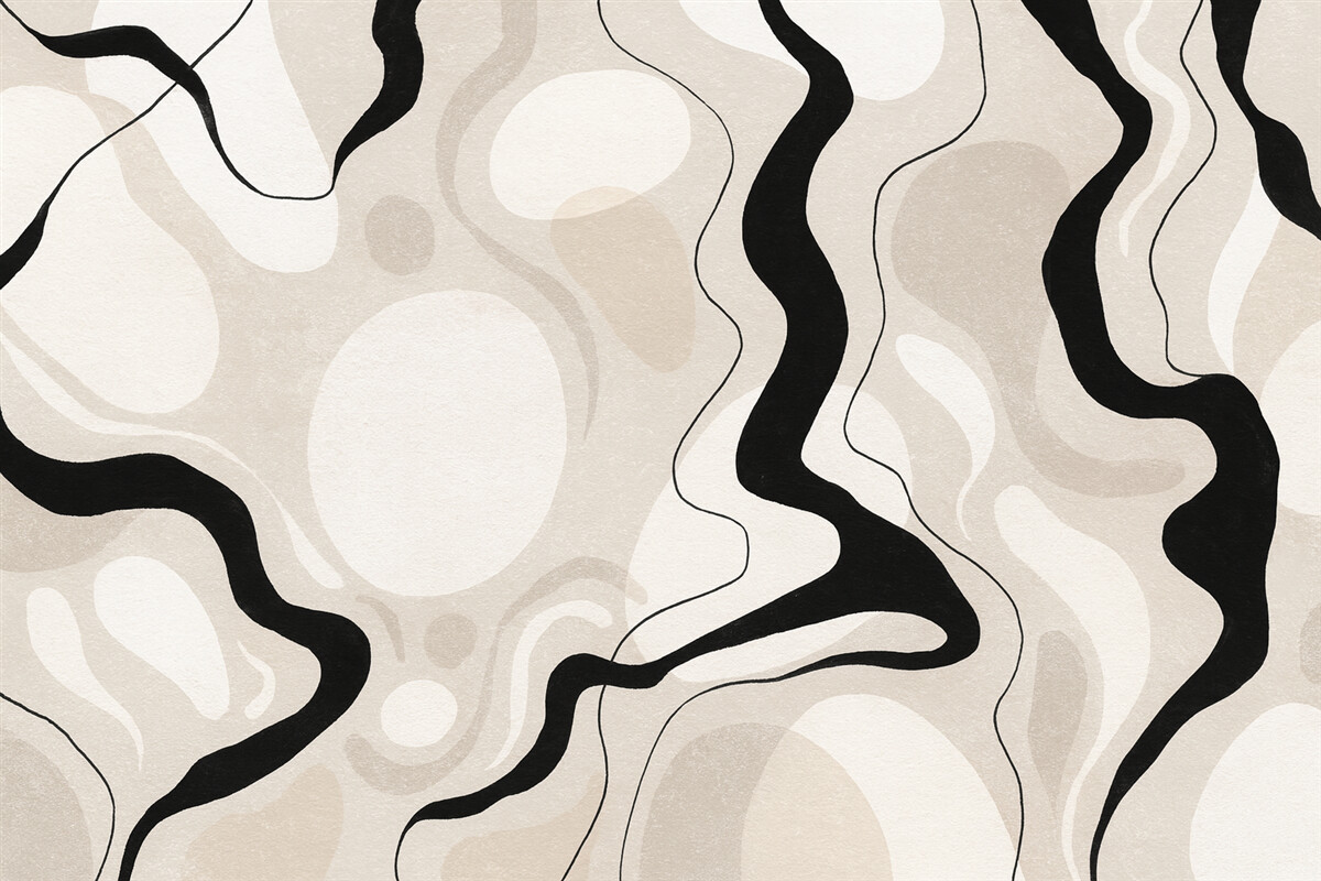 Fototapeta Abstrakcja, beżowa podstawa, subtelne tło, pasy, smugi.