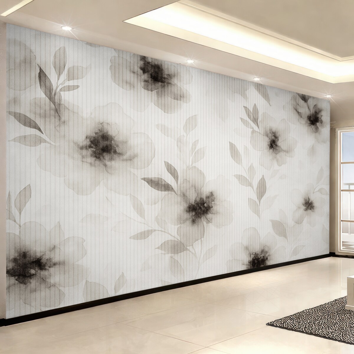 Fototapeta abstrakcyjne plamy przez szkło