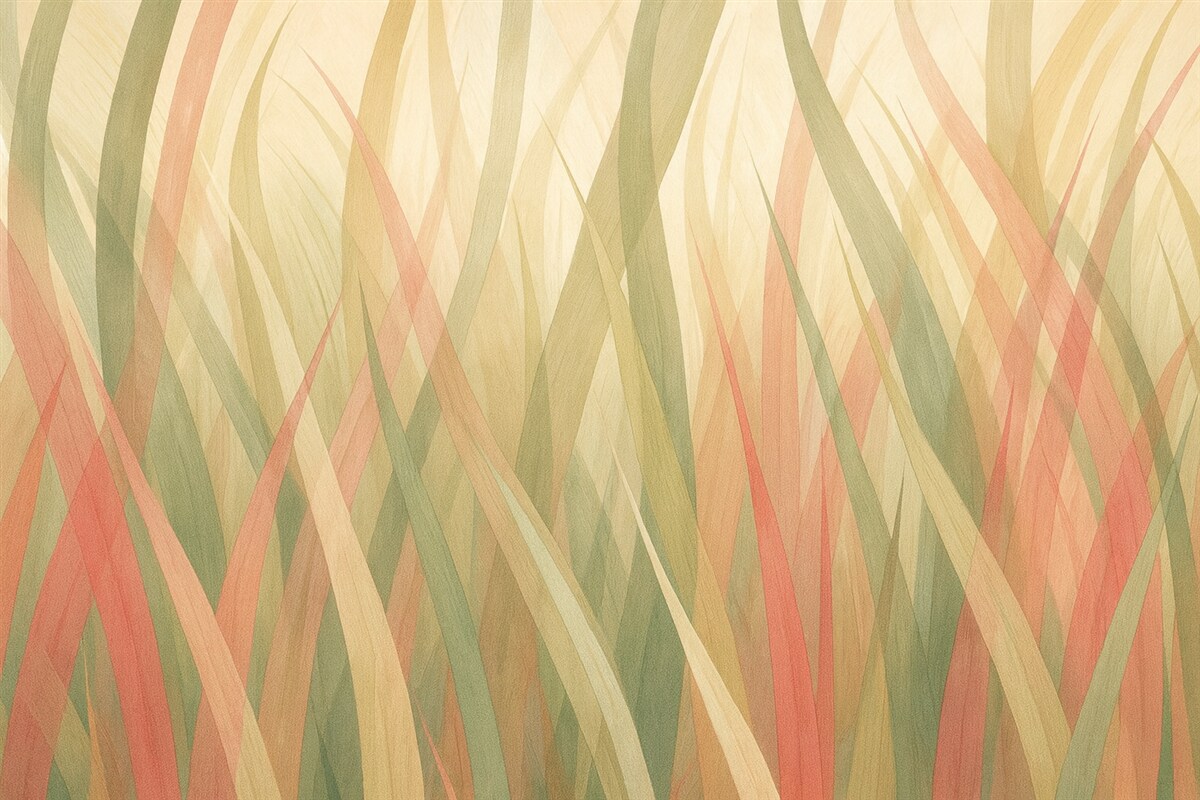 Fototapeta Abstrakcyjne, wielobarwne liście.